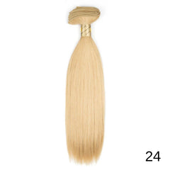 Light Color Bundle Straight Virgin Hair Bundles 12-30inch All Cuticles Intact And Aligned