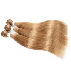 Light Color Bundle Straight Virgin Hair Bundles 12-30inch All Cuticles Intact And Aligned