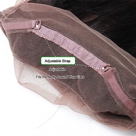 360 Lace Frontal Body Wave Swiss Lace #1B Natural Black 8-20inch 100% Virgin Human Hair