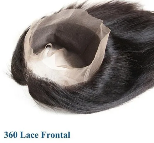 360 Lace Frontal Body Wave Swiss Lace #1B Natural Black 8-20inch 100% Virgin Human Hair