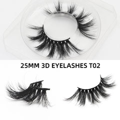 UniHair 25MM 3D Mink Eyelashes T02