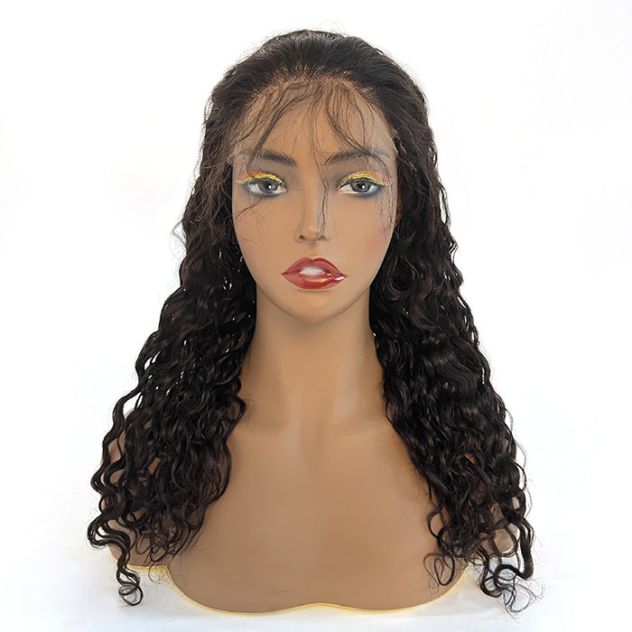 5X5 HD Lace Wig 150% Density All Textures Human Hair Wig 16-30 Inch #1B Natural Color