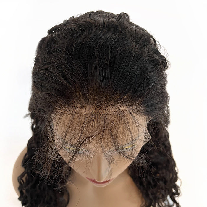 5X5 HD Lace Wig 150% Density All Textures Human Hair Wig 16-30 Inch #1B Natural Color