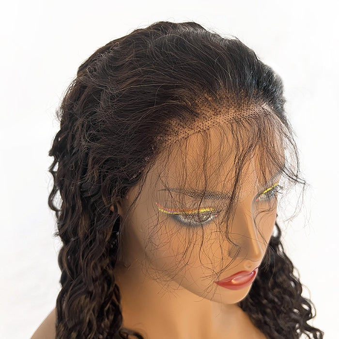 5X5 HD Lace Wig 150% Density All Textures Human Hair Wig 16-30 Inch #1B Natural Color
