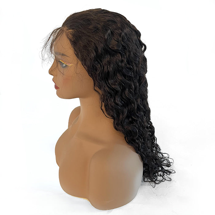 5X5 HD Lace Wig 150% Density All Textures Human Hair Wig 16-30 Inch #1B Natural Color