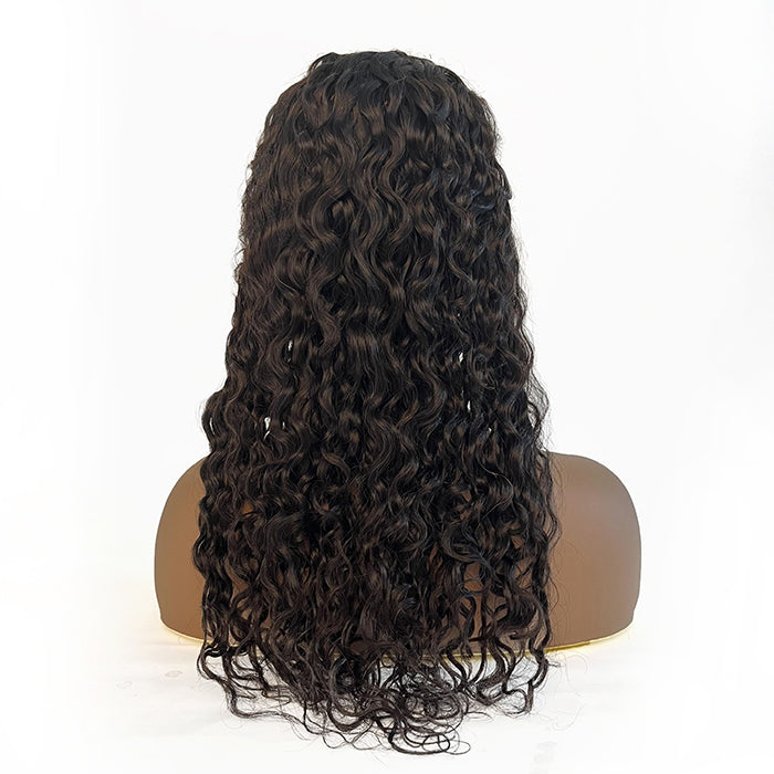 5X5 HD Lace Wig 150% Density All Textures Human Hair Wig 16-30 Inch #1B Natural Color