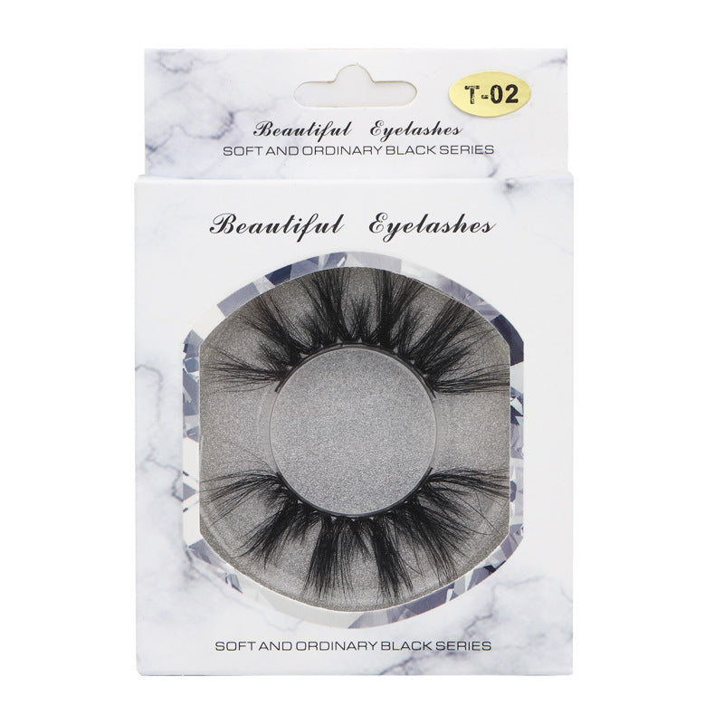UniHair 25MM 3D Mink Eyelashes T02