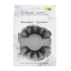 UniHair 25MM 3D Mink Eyelashes T02