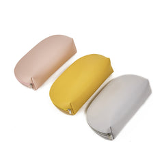 UniHair Customized Logo PU Leather Cosmetic Bag Waterproof Portable Makeup Bag