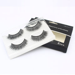 UniHair 3D Eyelashes 2 pairs in pack EL747