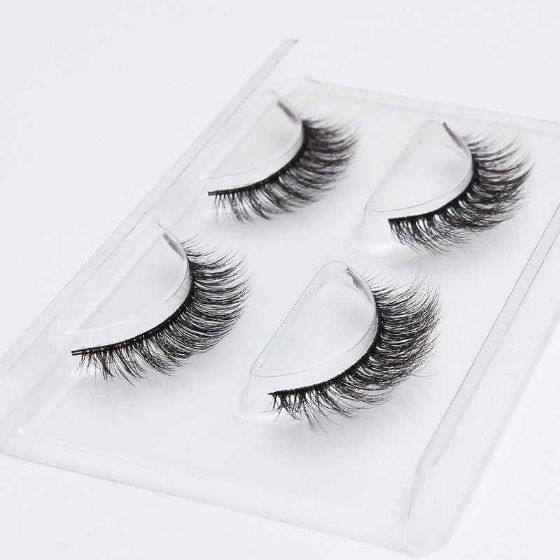 UniHair 3D Eyelashes 2 pairs in pack EL757