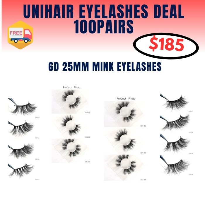 Unihair Eyelashes Deal Package Deal -Free Shipping