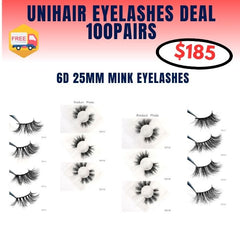 Unihair Eyelashes Deal Package Deal -Free Shipping