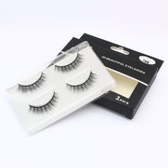 UniHair 3D Eyelashes 2 pairs in pack EL768