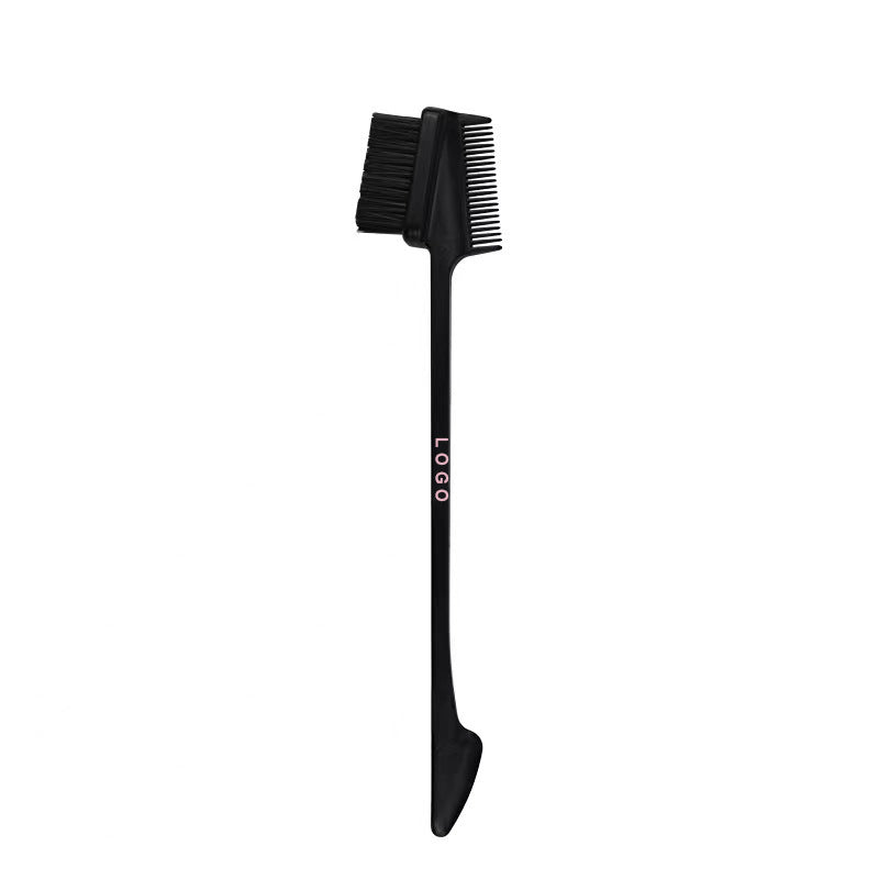 UniHair Custom Logo Private Label Hair Styling Tools 3 In 1 Hair Edge Brush With Spatula For Hair