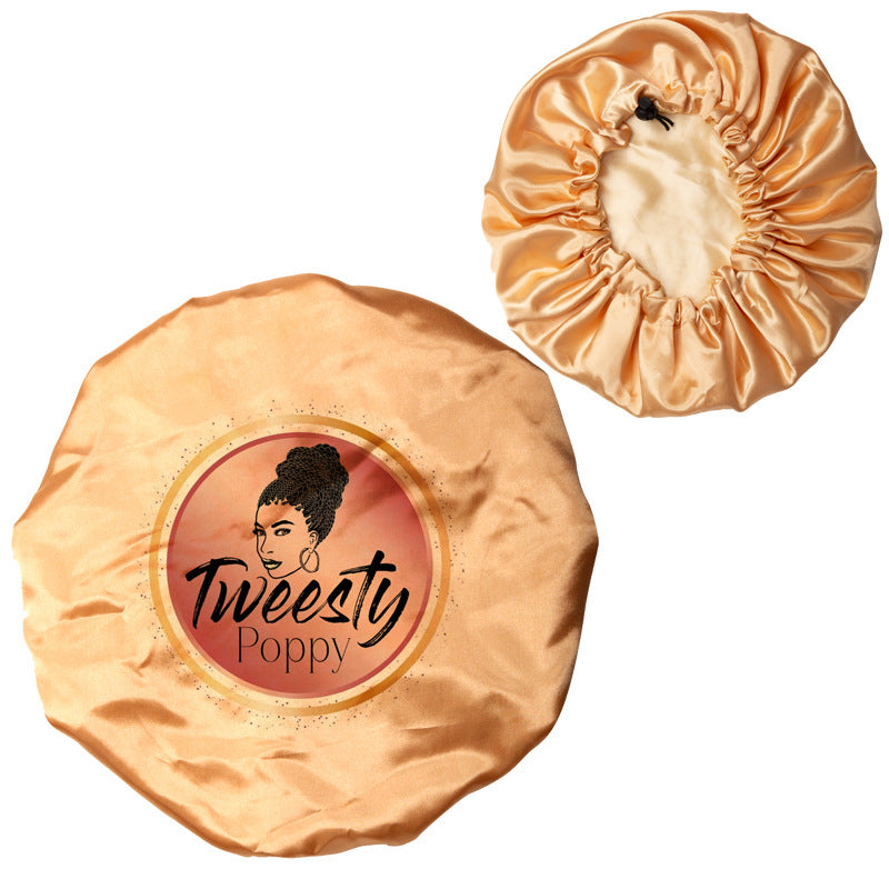 UniHair New Original Bonnets Double Layer Silky Satin Bonnet with Customize Logo