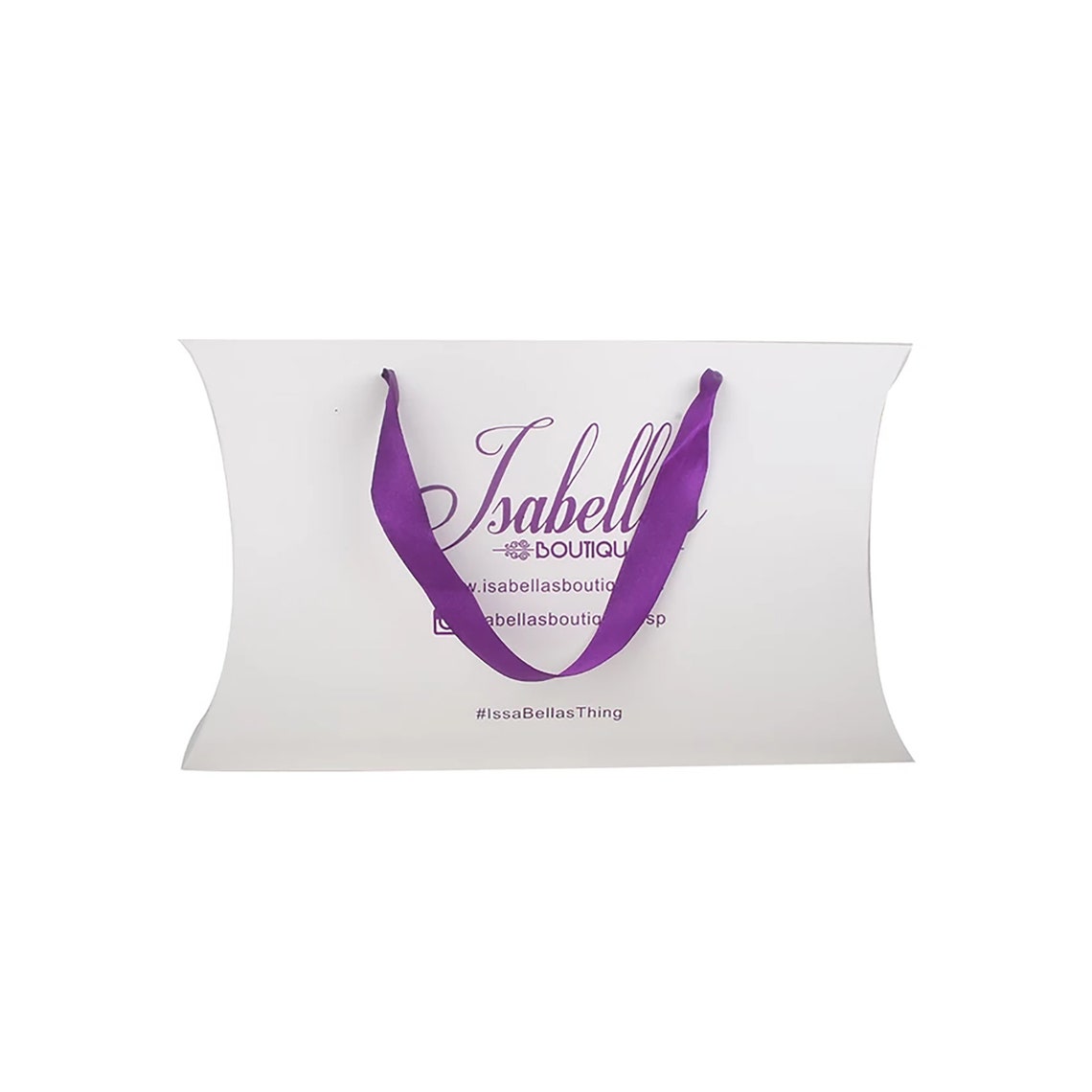 UniHair Wig Packaging Box For Hair Weft Extension Customized Luxury Pink Hair Pillow Boxes